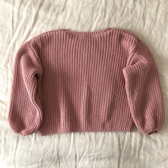 H&M slouchy sweater, size 6/7 - Picture 2 of 3